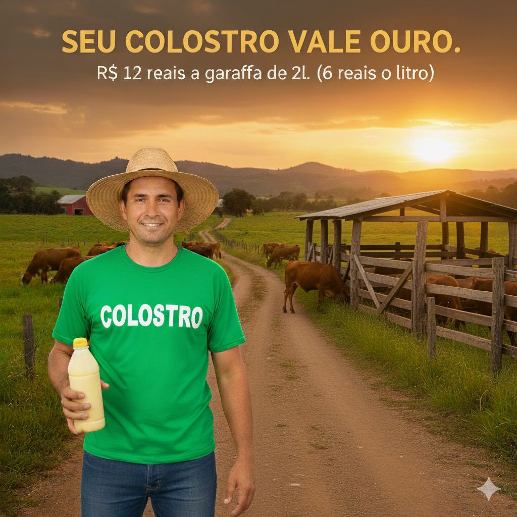 Seu colostro vale ouro